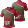 Suriname Coat Of Arms Polo Shirt Cricket Style J5W