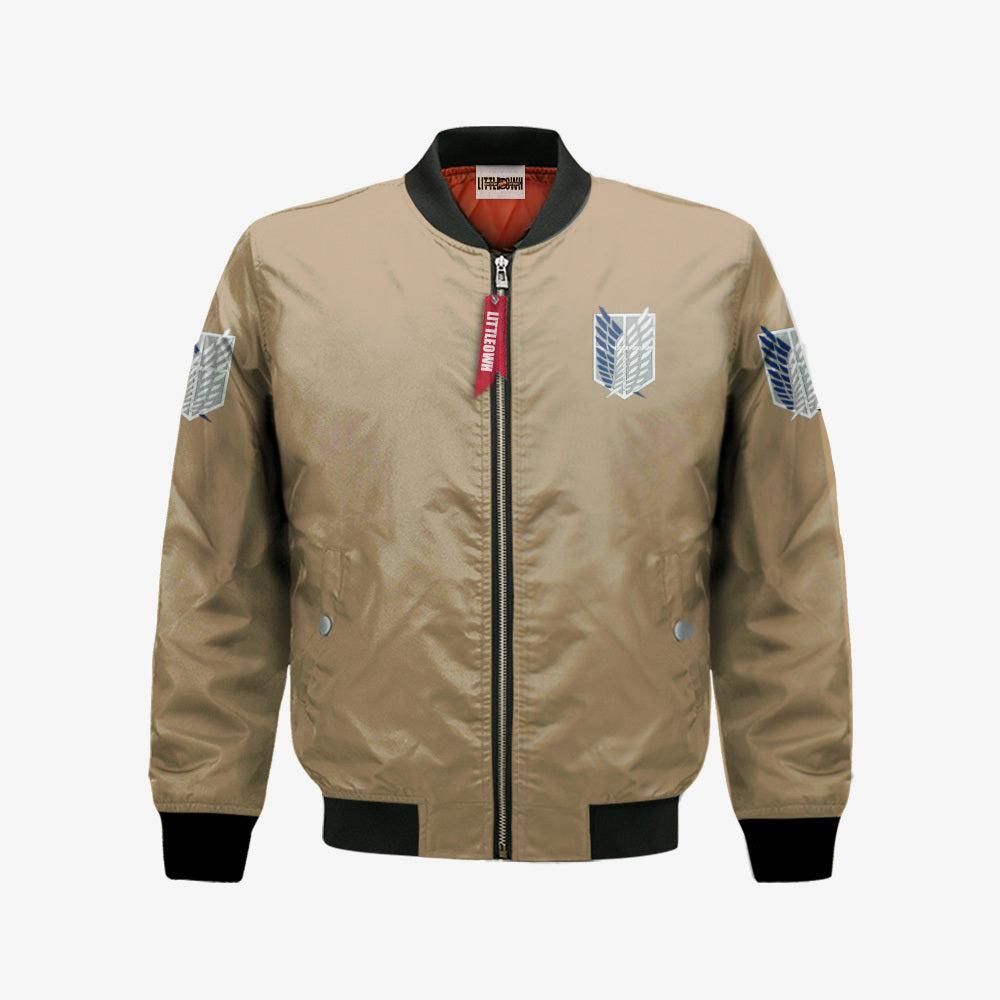Survey Corps Bomber Jacket Custom Attack On Titan Cosplay Costumes Bomber Jacket Survey Corps Bomber Jacket Custom Attack On Titan Cosplay Costumes Bomber Jacket