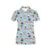 Sushi Print Design Lks303 Women'S Polo Shirt