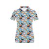 Sushi Print Design Lks304 Women'S Polo Shirt