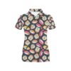 Sushi Print Design Lks306 Women'S Polo Shirt