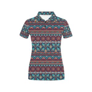 Suzani Print Design Lks302 Women'S Polo Shirt