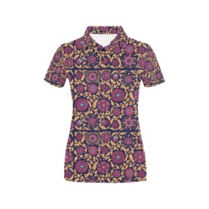 Suzani Print Design Lks303 Women'S Polo Shirt