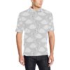 Swan Pattern Print Design 02 Men Polo Shirt