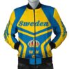 Sweden Coat Of Arms Men Bomber Jacket  My Style J75 Bomber Jacket