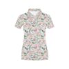 Sweet Pea Print Design Lks304 Women'S Polo Shirt