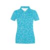 Swimming Pool Texture Print Design Lks301 Women'S Polo Shirt