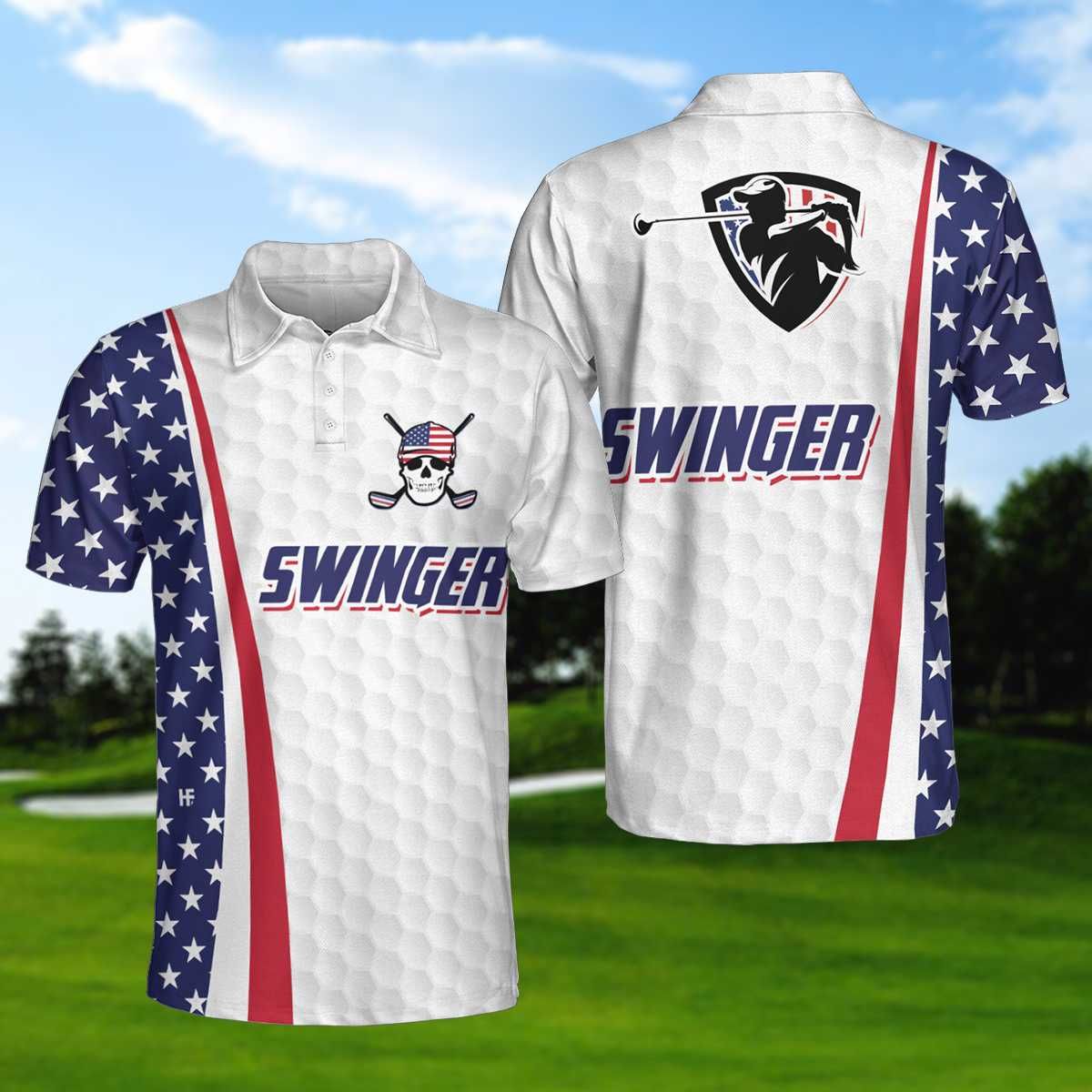 Swinger Golf Polo Shirt Swinger Golf Polo Shirt