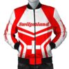 Switzerland Coat Of Arms Men Bomber Jacket My Style J75 Bomber Jacket