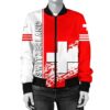 Switzerland Coat Of Arms Women Bomber Jacket Quarter Style J71 Bomber Jacket