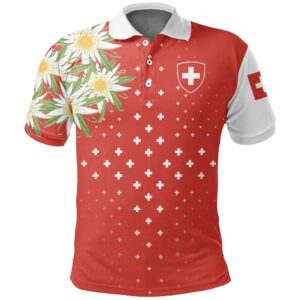 Switzerland Edelweiss Special Polo Shirt A02