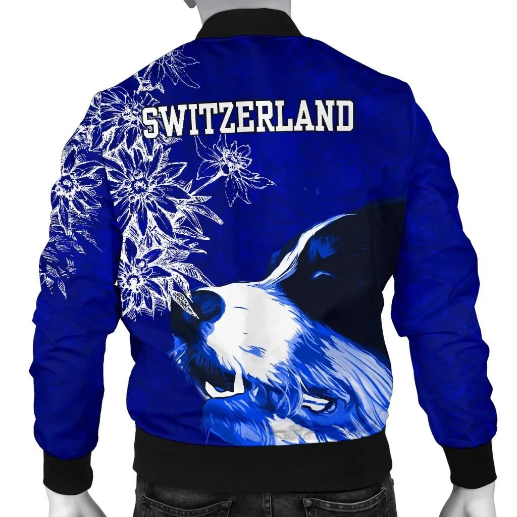 Switzerland-Mens-Bomber-Jacket-Bernese-Mountain-Dog-and-Edelweiss-A7-Bomber-Jacket-1-1