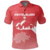 Switzerland Travel Polo Shirt K5