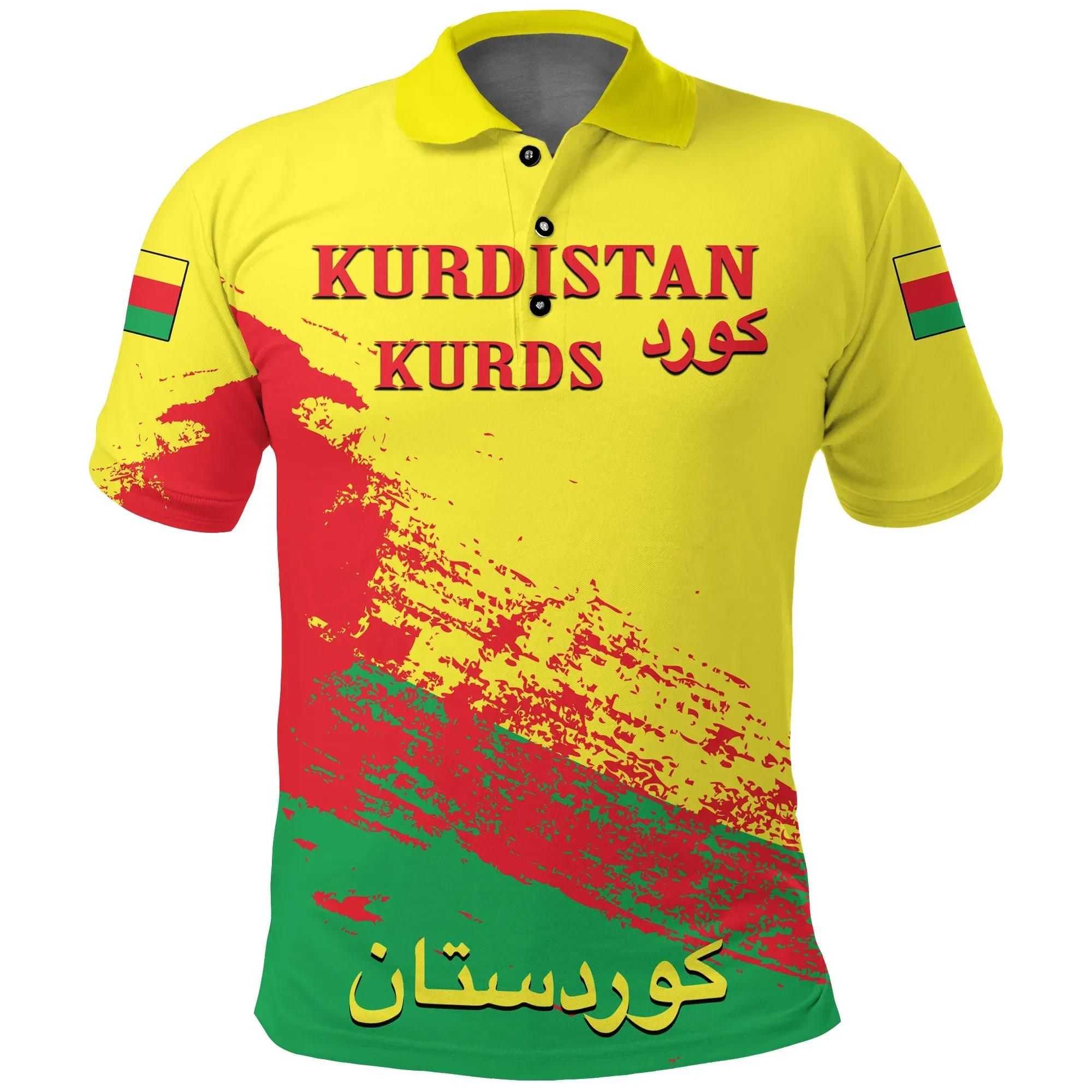 Syrian Kurdistan Polo Shirt Special A02 Syrian Kurdistan Polo Shirt Special A02