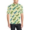 T Rex Pattern Print Design A04 Men Polo Shirt
