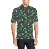 T Rex Pattern Print Design A05 Men Polo Shirt