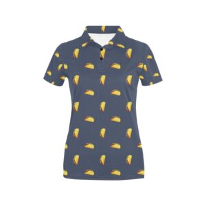 Taco Print Design Lks305 Women'S Polo Shirt