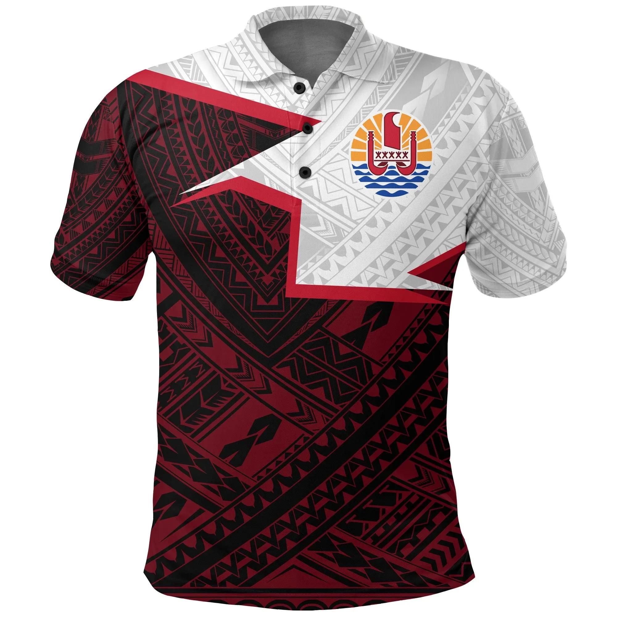 Tahiti - French Polynesia Polo Shirt - HOME A7 Tahiti - French Polynesia Polo Shirt - HOME A7