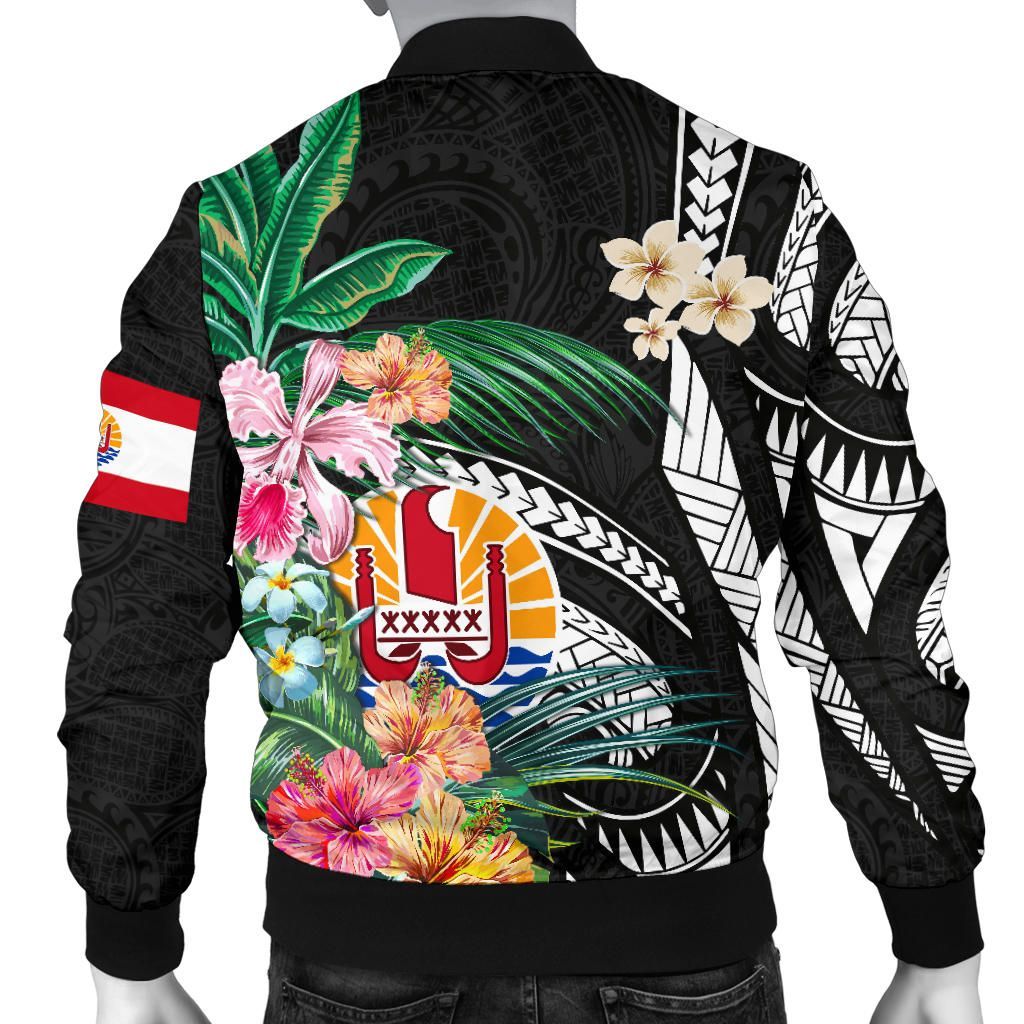 Tahiti-Mens-Bomber-Jacket-Coat-Of-Arms-Polynesian-With-Hibiscus-TH5-Bomber-Jacket-1