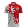 Tahiti Polynesian Coconut Tree Polo Shirt All Over Print
