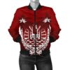 Tahiti Polynesian Coconut Women's Bomber Jacket A02 Bomber Jacket