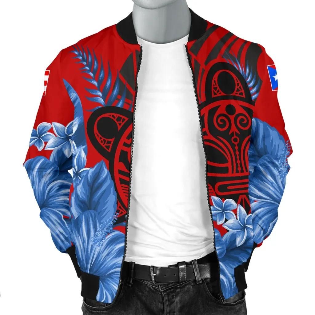 Taino-Sun-and-Hibiscus-of-Puerto-Rico-Mens-Bomber-Jacket-Th00-Bomber-Jacket-2