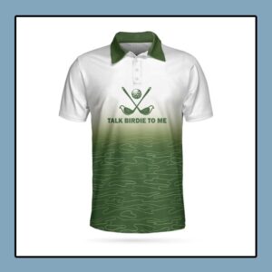 Talk Birdie To Me Golf Polo Shirt