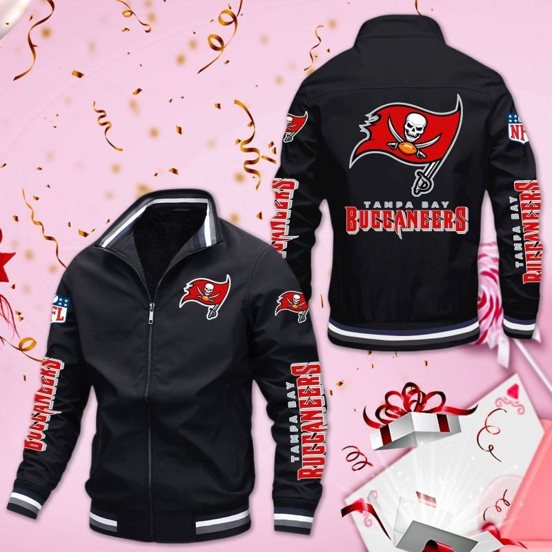 Tampa Bay Buccaneers 3D Bomber Jacket Tampa Bay Buccaneers 3D Bomber Jacket