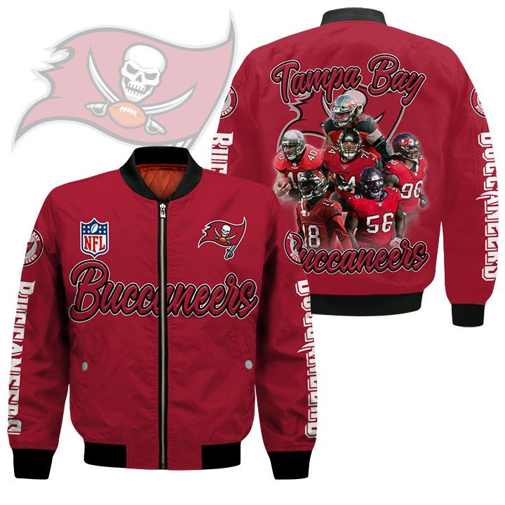 Tampa Bay Buccaneers Players Nfl Bomber Jacket Tampa Bay Buccaneers Players Nfl Bomber Jacket
