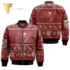 Tampa Bay Buccaneers Ugly Christmas Full Print Bomber Jacket