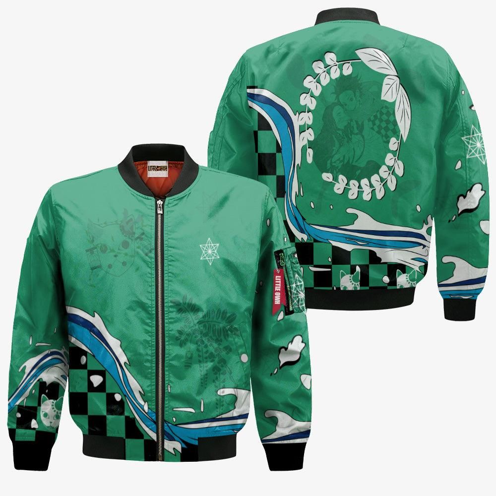 Tanjiro-Kamado-Bomber-Jacket-Custom-KNY-Cosplay-Costumes-Bomber-Jacket-2