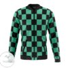 Tanjiro Kamado Demon Slayer Casual Bomber Jacket