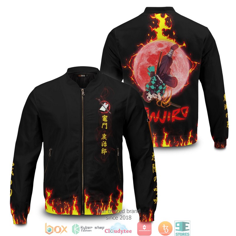 Tanjiro Moonfall Bomber Jacket Tanjiro Moonfall Bomber Jacket