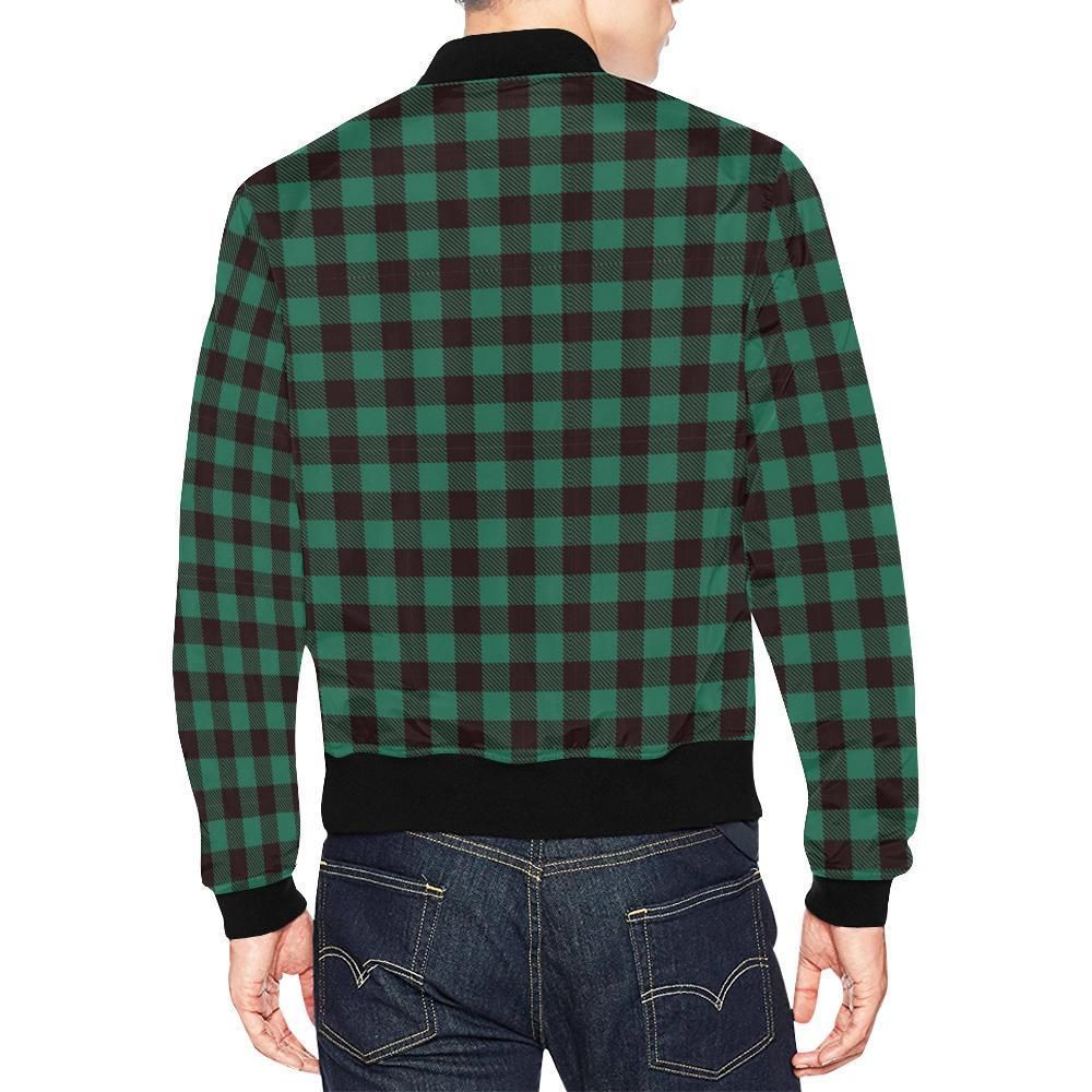 Tartan-Scottish-Green-Plaids-Mens-Bomber-Jacket-2