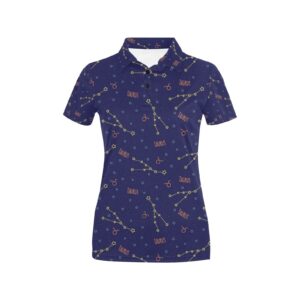 Taurus Print Design Lks301 Women'S Polo Shirt
