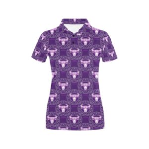 Taurus Print Design Lks303 Women'S Polo Shirt