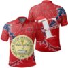 Tennessee Christmas Coat Of Arms Polo Shirt X Style J78