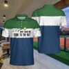 Tennis Player Don'T Make Me Come To The Net Stripe Polo Shirt #L