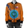 Texas Christmas Coat Of Arms Women Bomber Jacket X Style J78 Bomber Jacket