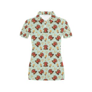 Thanksgiving Print Design Lks309 Women'S Polo Shirt