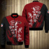 The Arizona Cardinals Rise Up Red Sea All Over Printed Bomber Jacket
