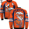 The Denver Broncos All Over Printed Bomber Jacket