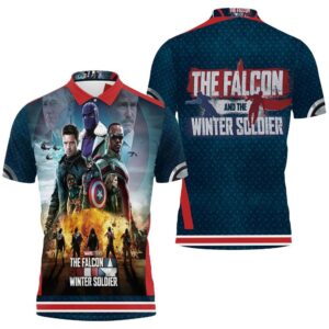 The Falcon And The Winter Soldier Action Polo Shirt