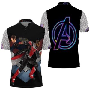 The Falcon And The Winter Soldier Against The Bad Guys Polo shirt