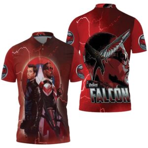 The Falcon And The Winter Soldier Real Power Of Fighting Polo Shirt