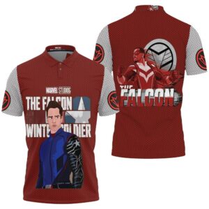 The Falcon And The Winter Soldier Superheroes Polo Shirt