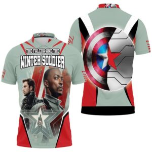 The Falcon And The Winter Soldier Teammates Real Power Polo Shirt