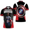 The Falcon New Captain America Wielding Shield Polo shirt