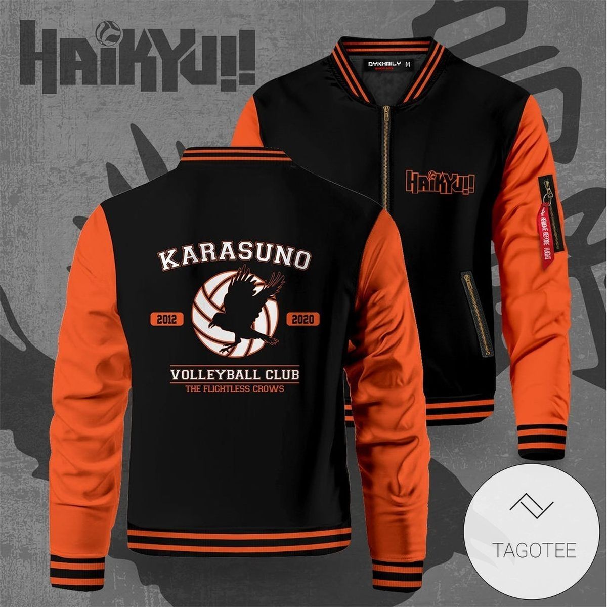 The Flightless Crows Bomber Jacket The Flightless Crows Bomber Jacket