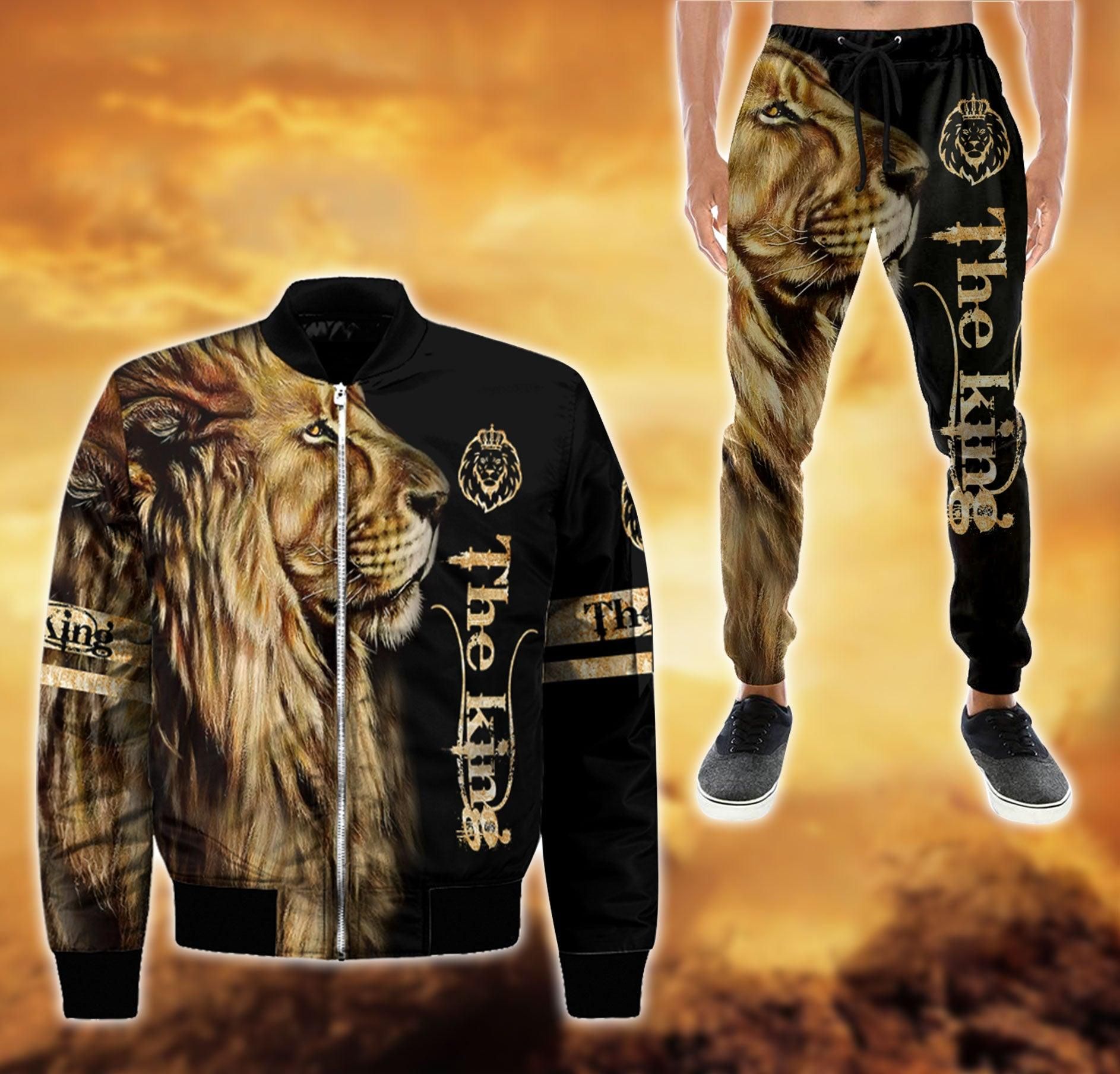 The King Combo Bomber Jacket + Sweatpant Bomber Jacket The King Combo Bomber Jacket + Sweatpant Bomber Jacket